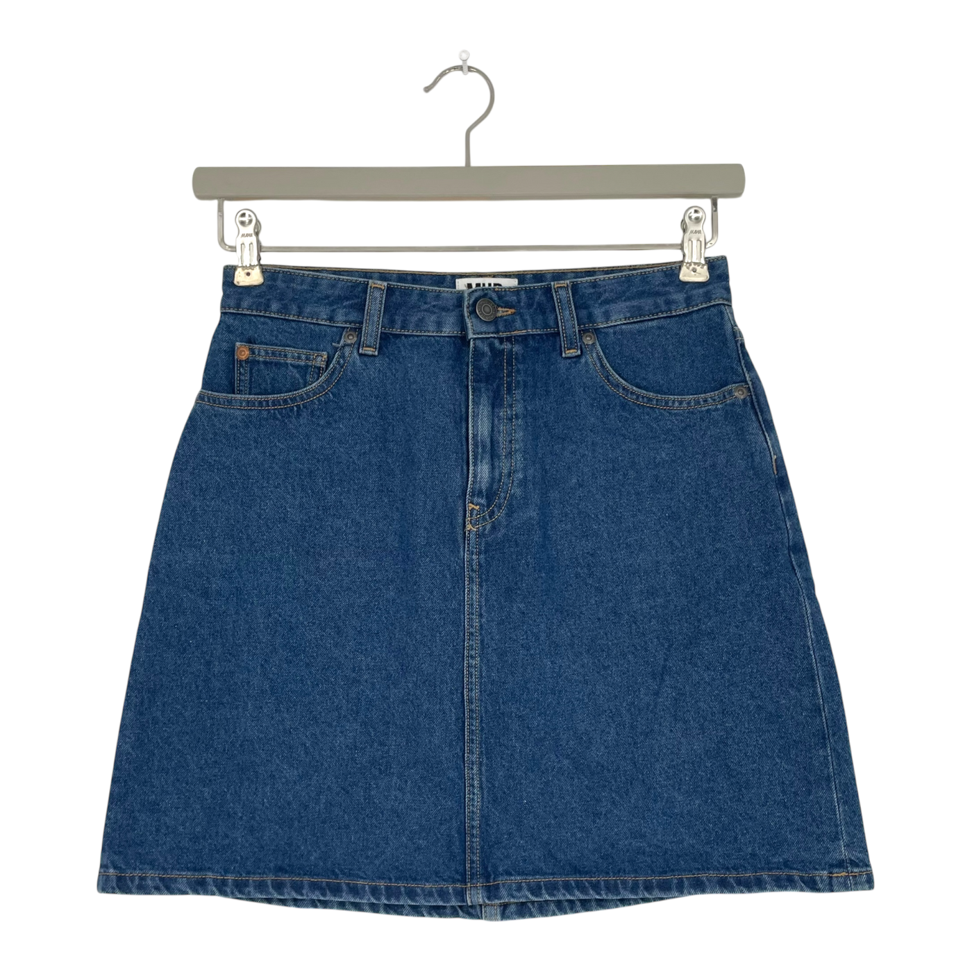Mud Jeans audrey mini skirt, denim blue | woman S