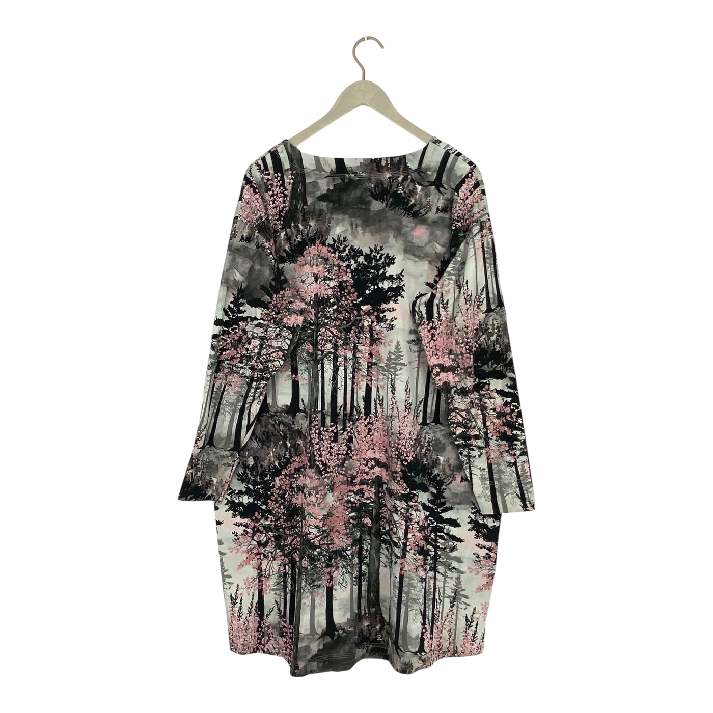 Ommellinen tricot dress, trees | woman XL/2XL