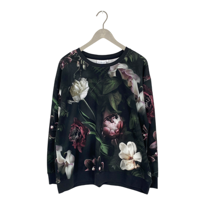 Nakoa casual chic sweatshirt, noir | woman XL