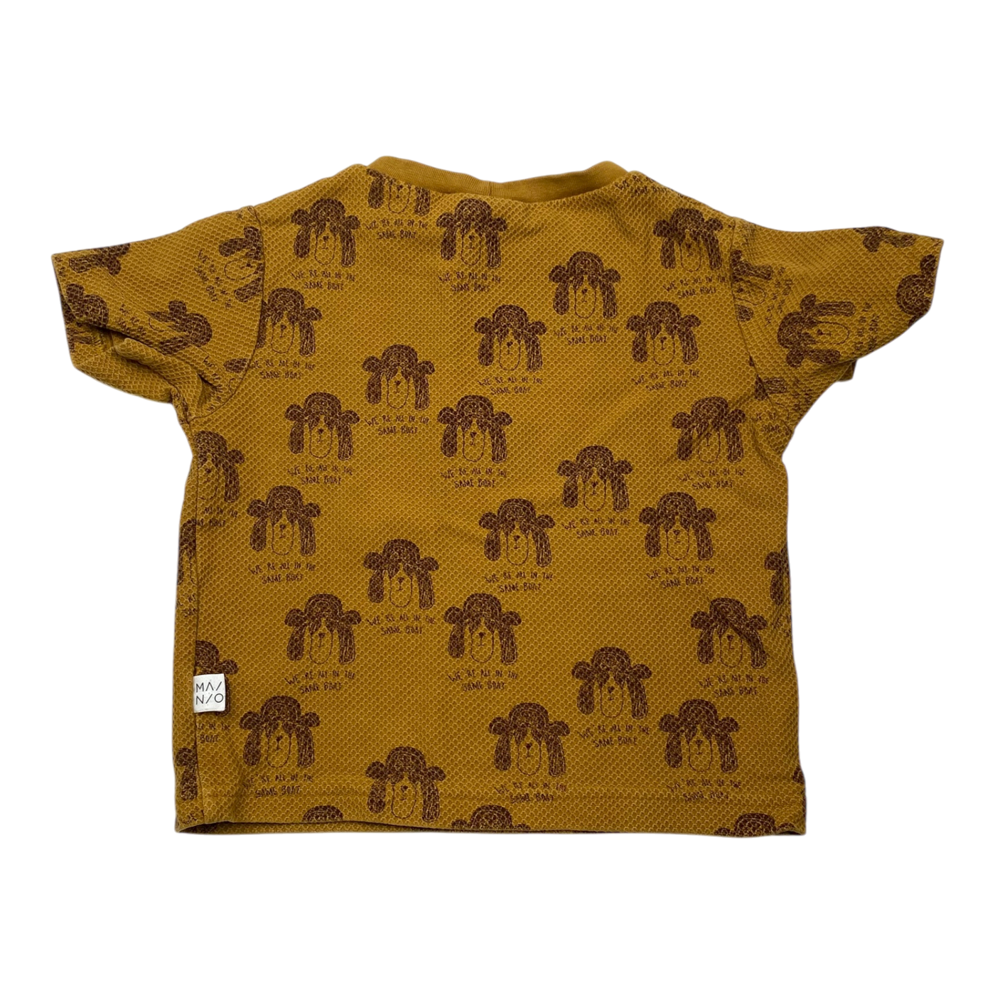 Mainio waffle t-shirt, dog | 86/92cm