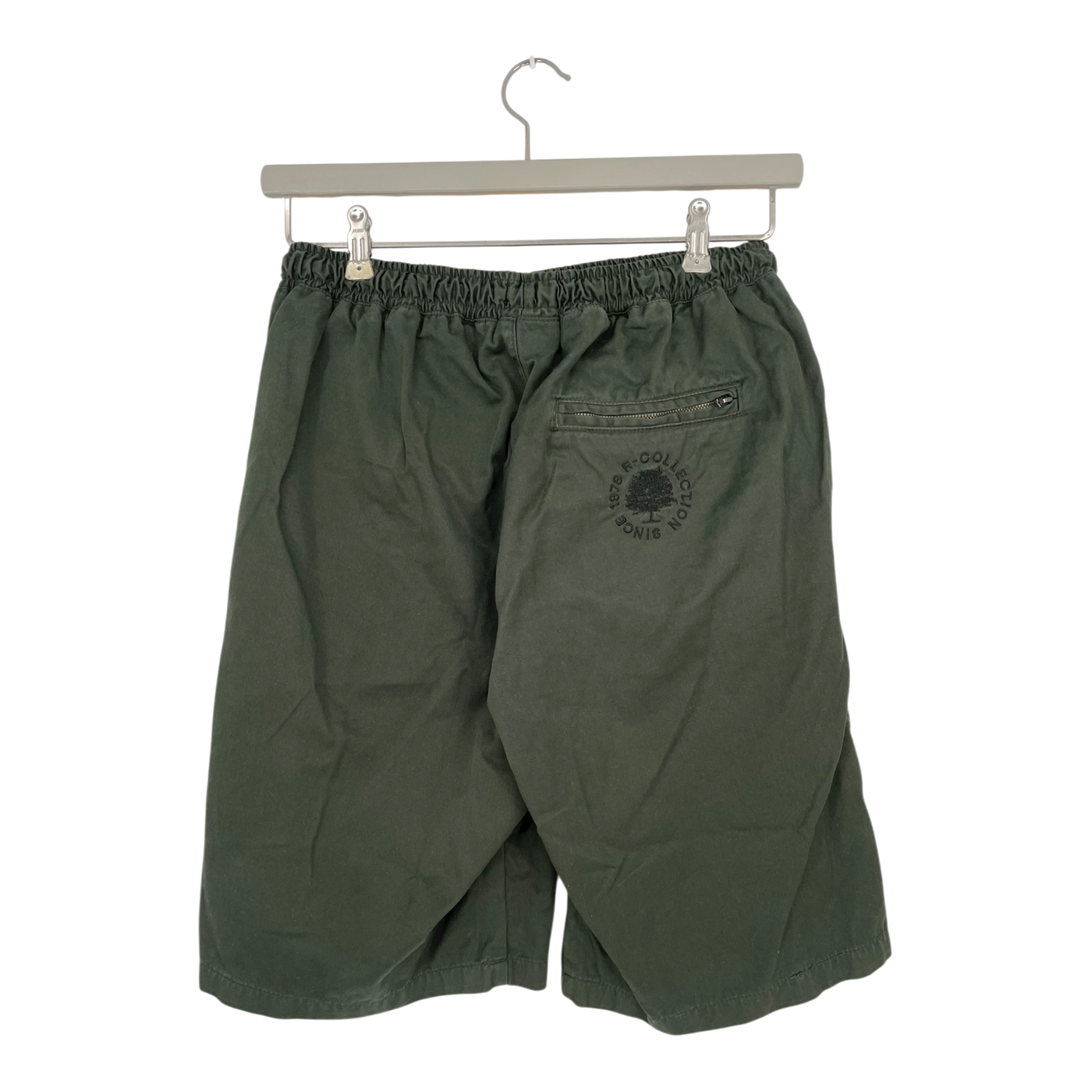 R-Collection anorak shorts, dark green | unisex L