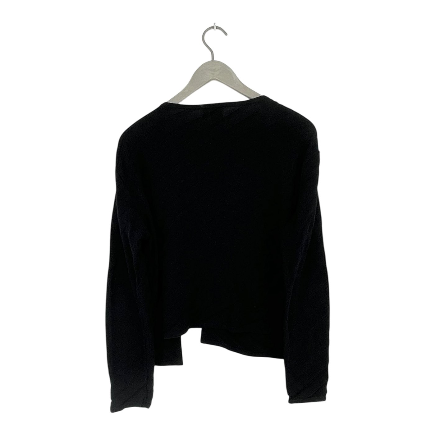 Papu cropped petit cotton cardigan, black | woman M/L