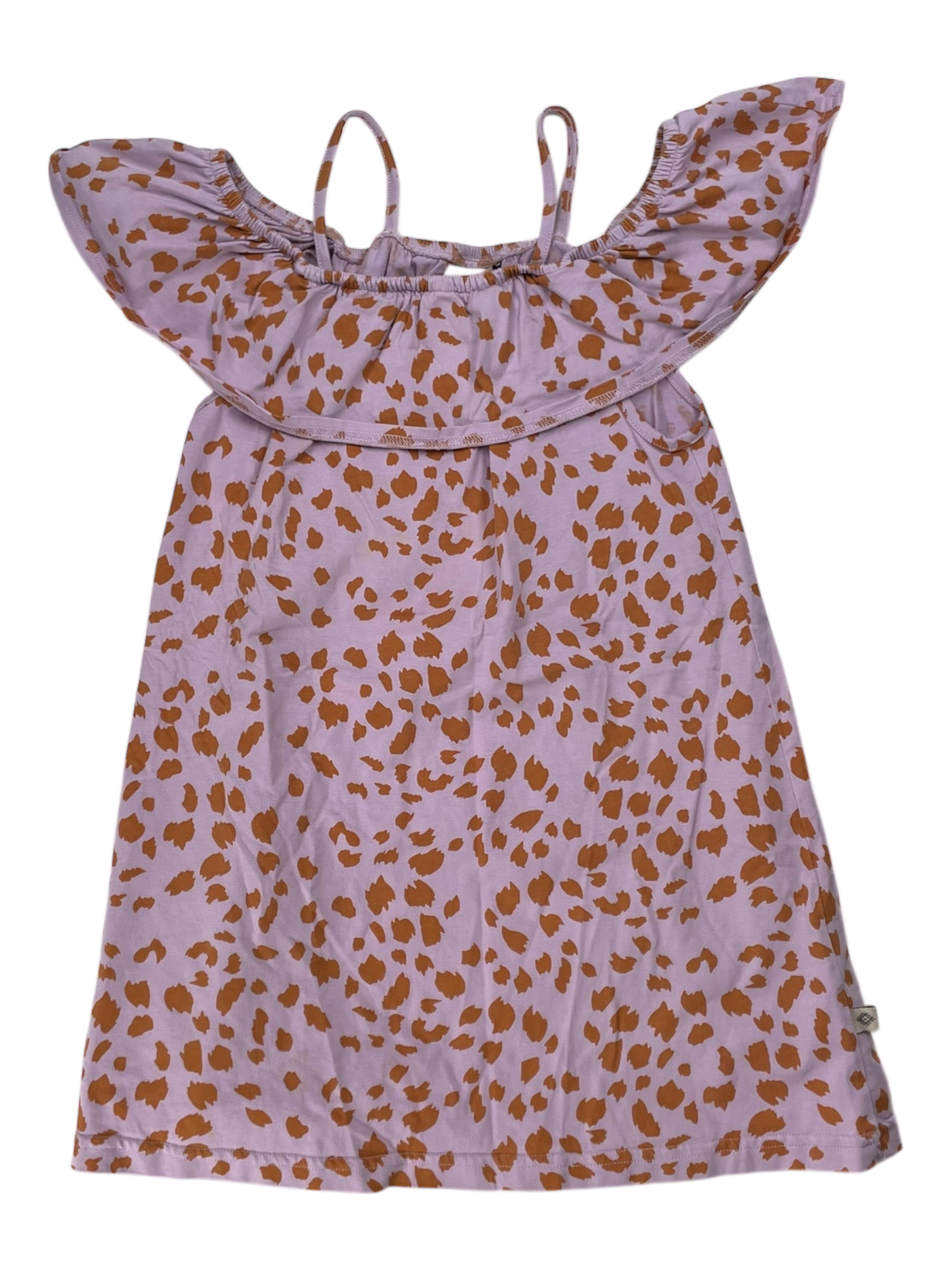 Kaiko frill dress, leo | 122/128cm