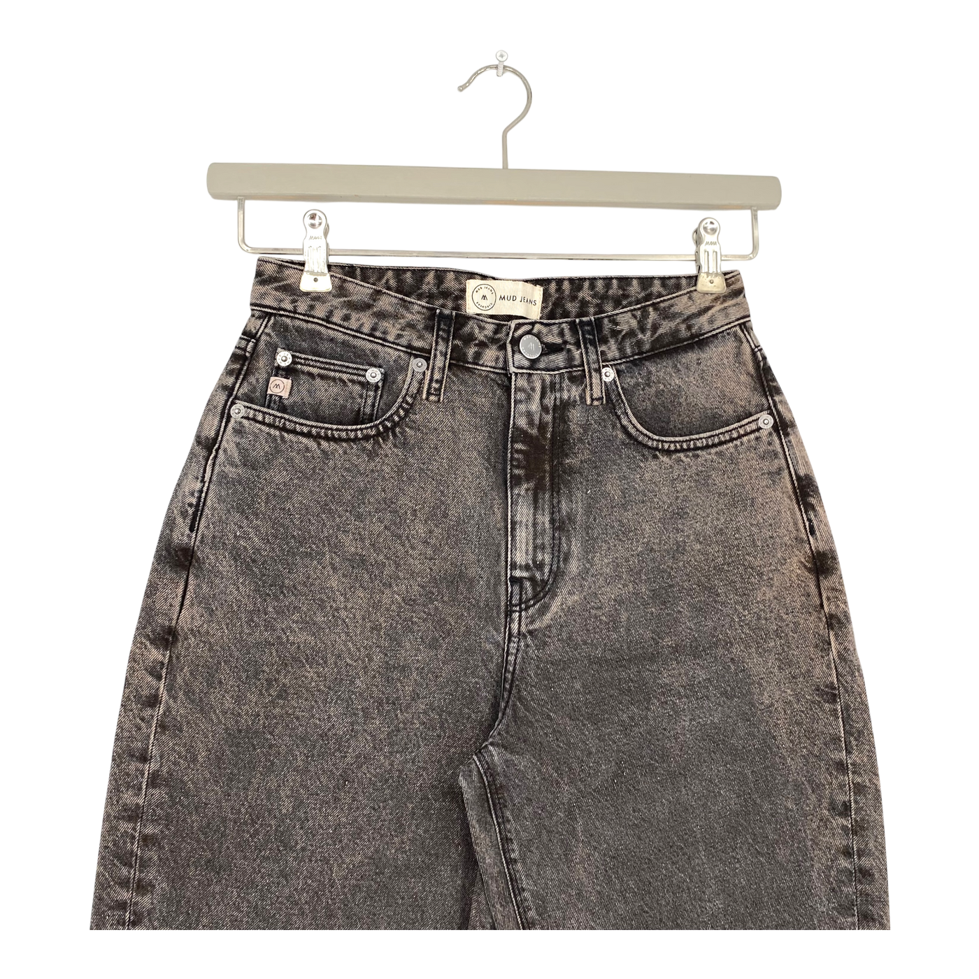 Mud Jeans mams tapered jeans, chocolate | woman 26/27