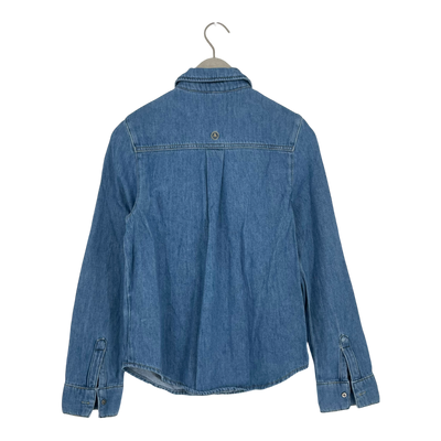 Mud Jeans shirley denim shirt, denim blue | woman S
