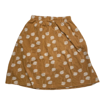 Mainio button skirt, flower power | 110/116cm