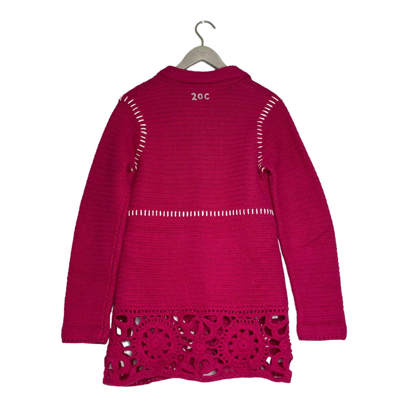 Odd Molly long cardigan, raspberry | woman M