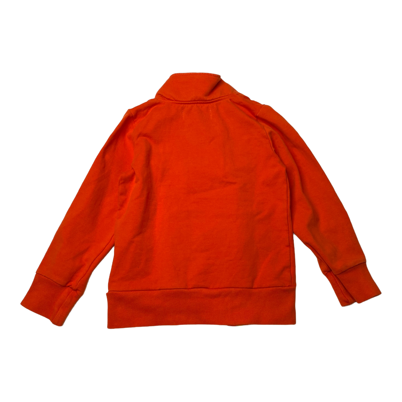 Gugguu zipper sweat jacket, red | 116cm