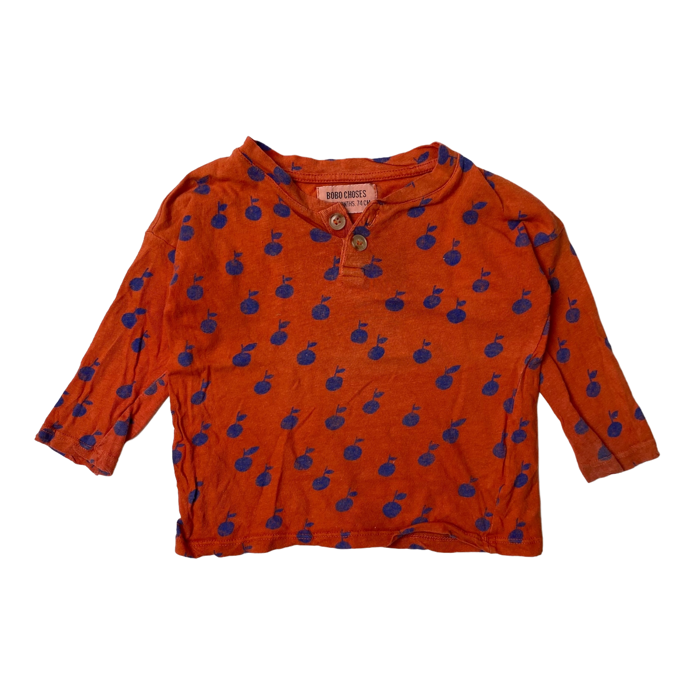 Bobo Choses shirt, red | 74cm