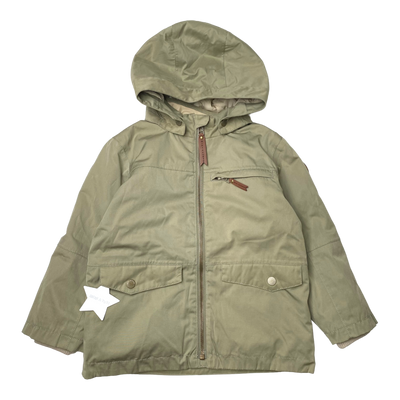 Mini A Ture alper spring parka, vert | 104cm