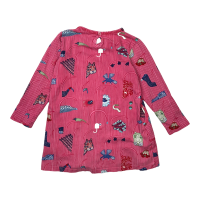 Marimekko tunic dress, animals | 110cm