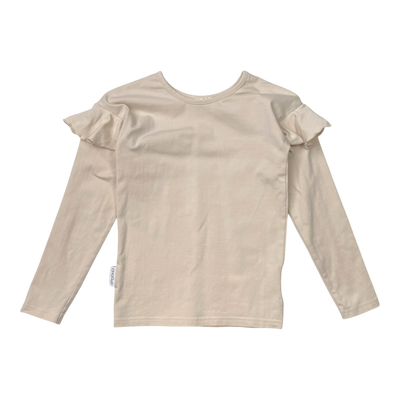 Gugguu frill shirt, almond | 104cm