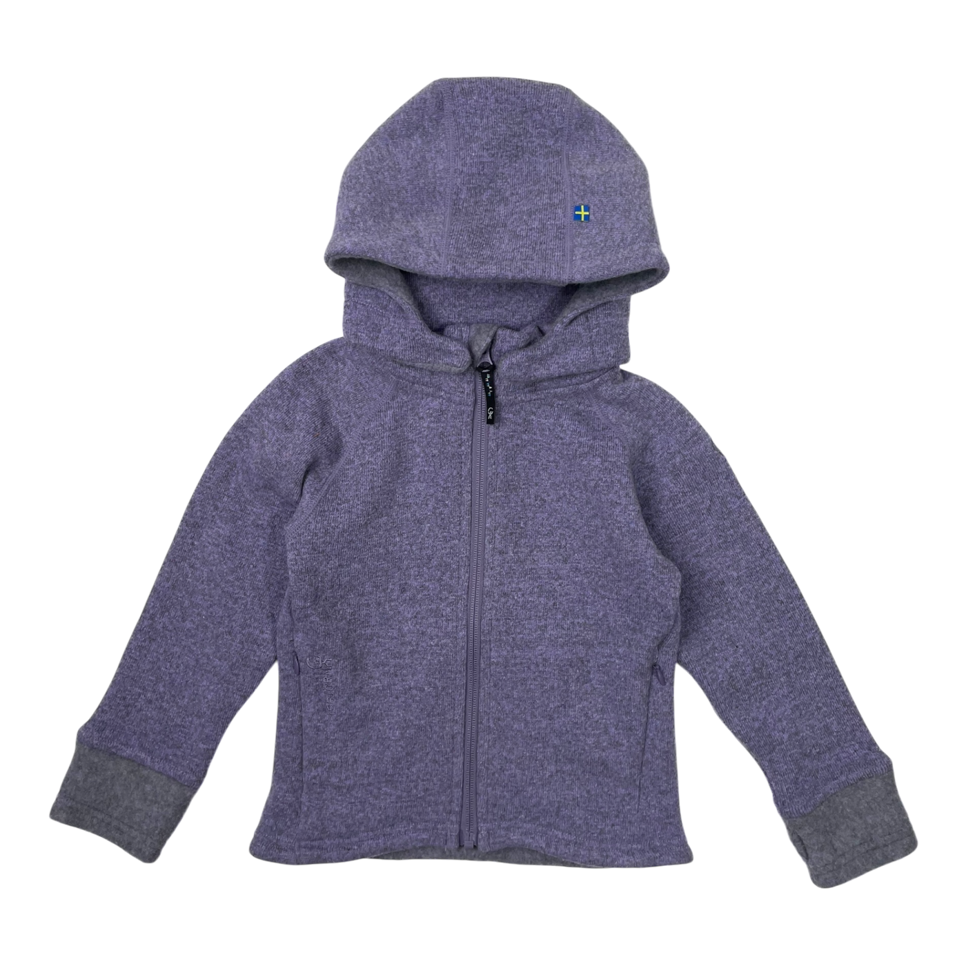 Isbjörn shaun wool fleece jacket, lavender | 98/104cm