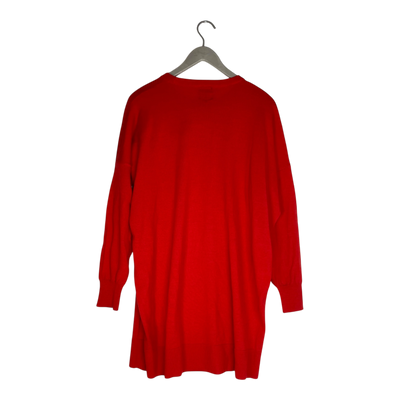 Aarre merino wool tunic, red | woman S/M