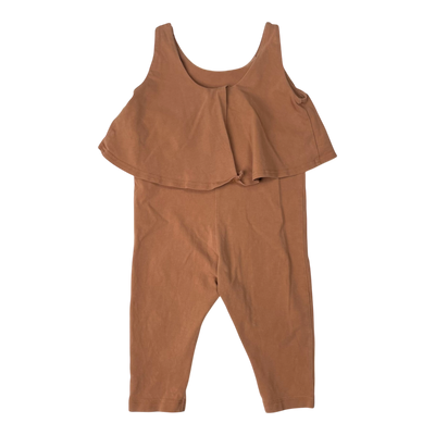 Kaiko oasis jumpsuit, caramel | 74/80cm