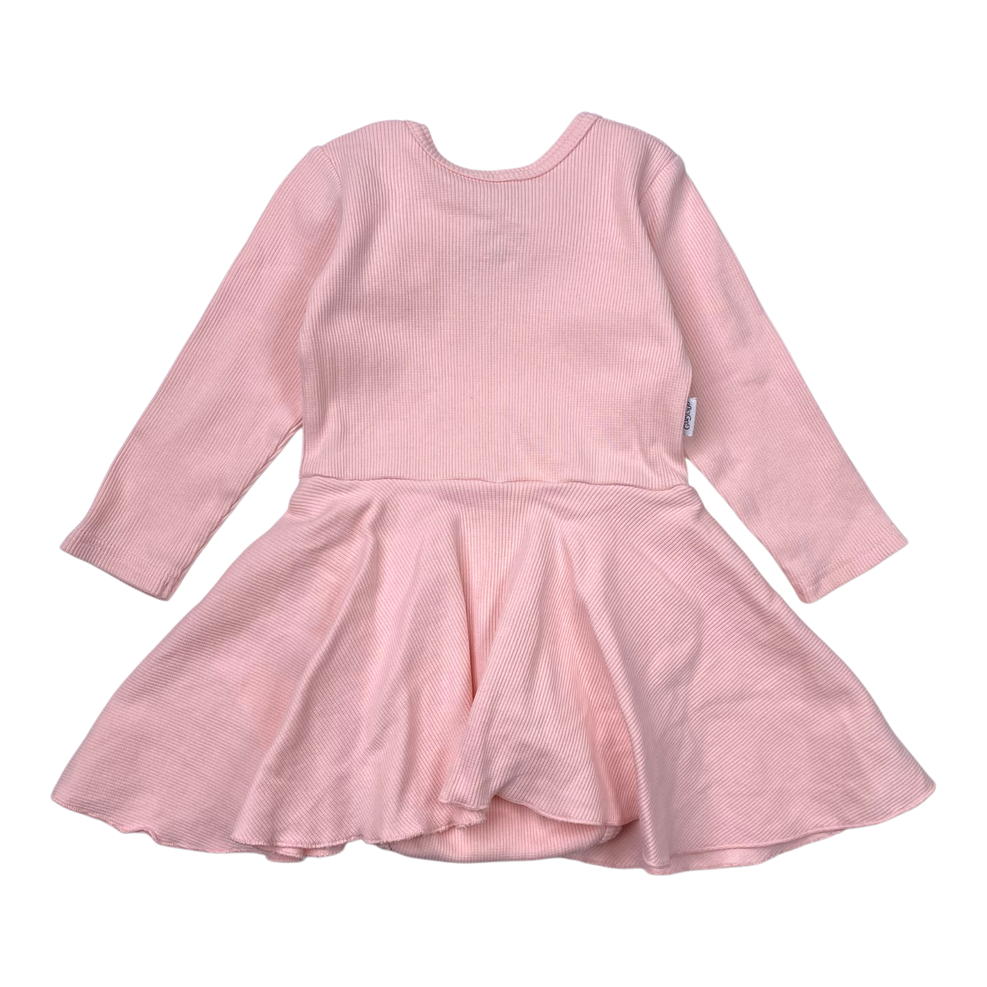 Gugguu rib dress body, pink | 62cm