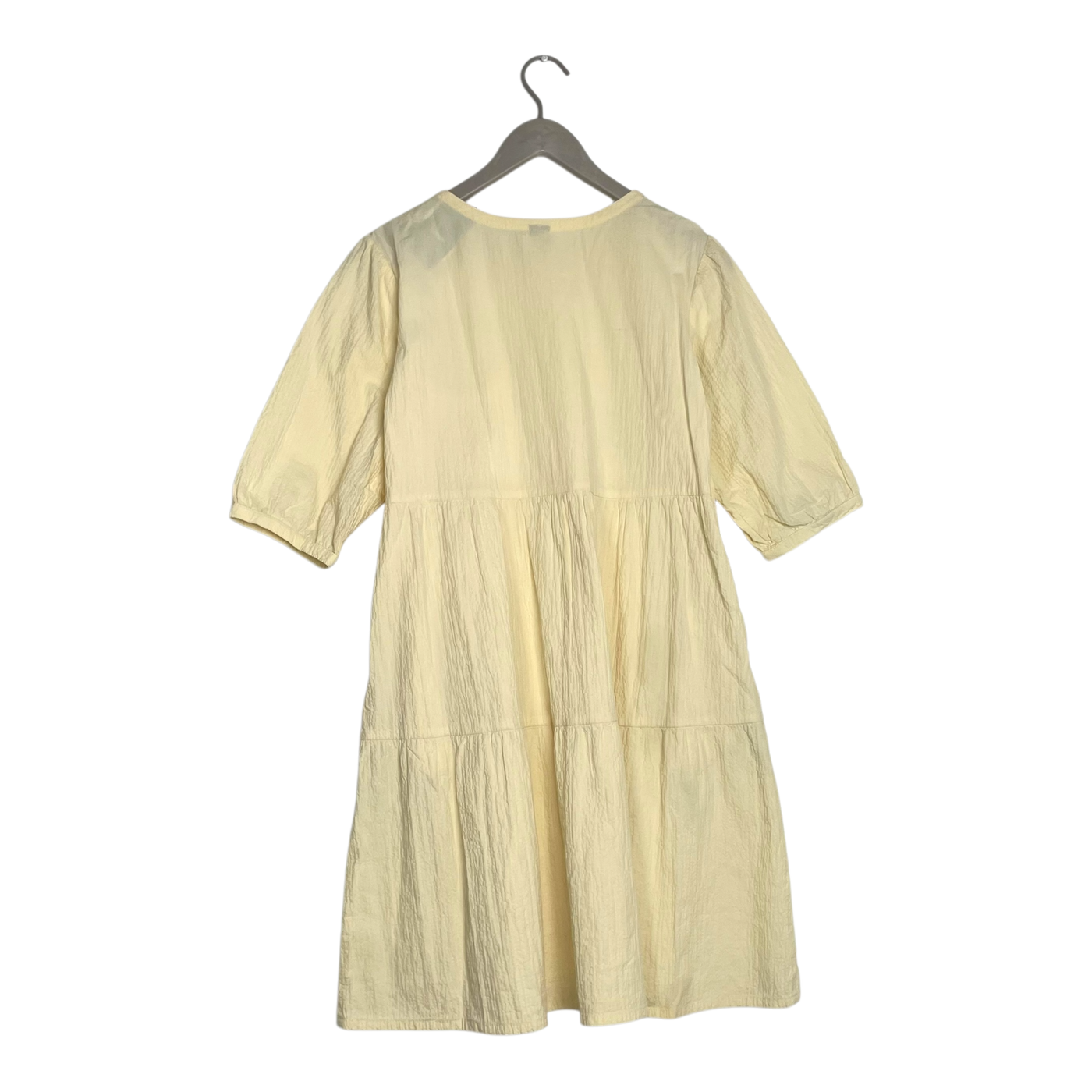 R-collection frill dress, lemon yellow | woman S