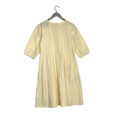 R-collection frill dress, lemon yellow | woman S