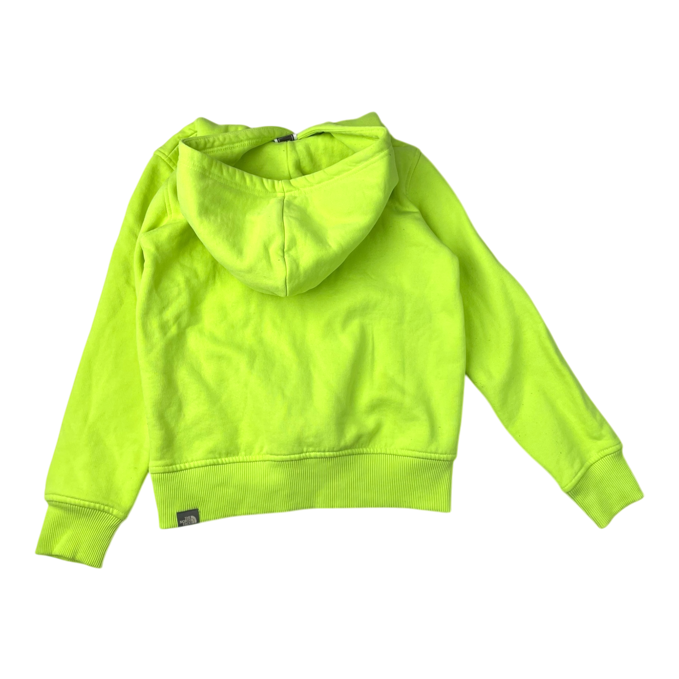 The North Face hoodie, lime green | kids L