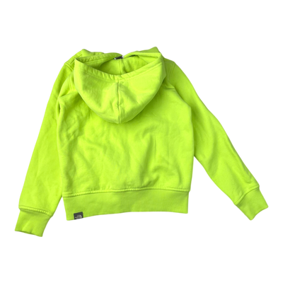 The North Face hoodie, lime green | kids L