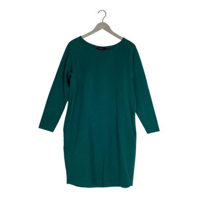 Aarre bubble dress, midnight green | woman L