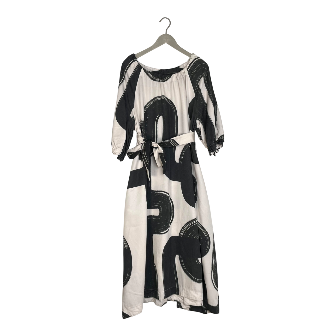 Papu pouch dress, black/white | woman XL