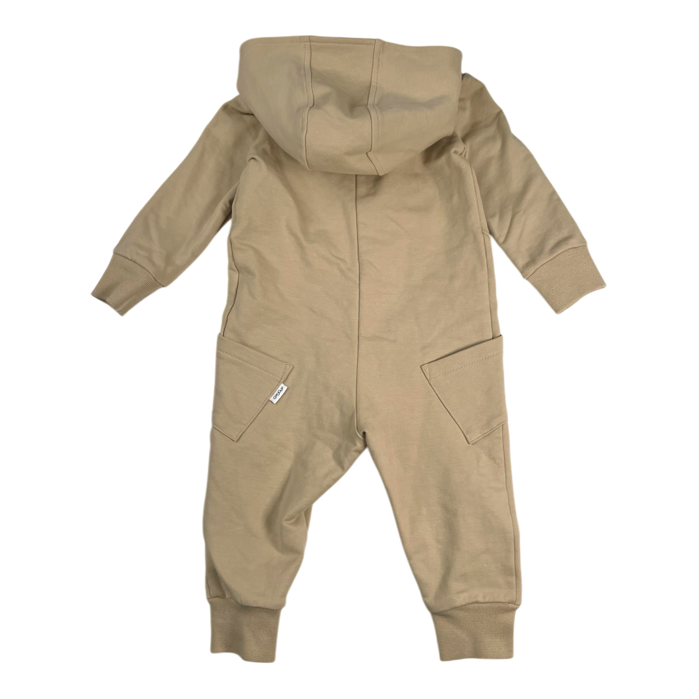 Gugguu sweat jumpsuit, wheat | 74cm