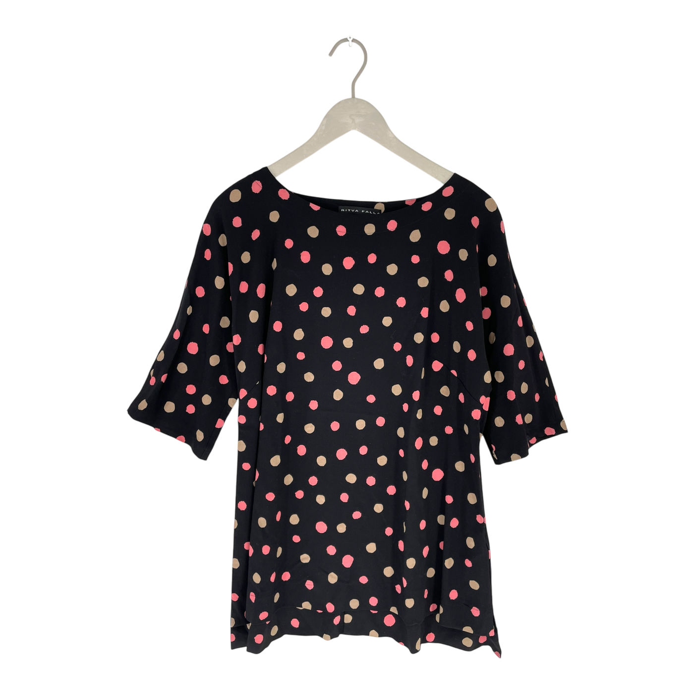 Ritva Falla tunic shirt, dots | woman XL