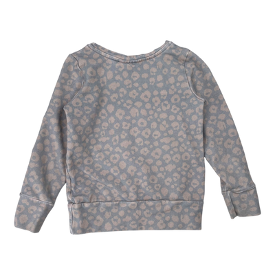 Gugguu sweatshirt, leopard | 98cm