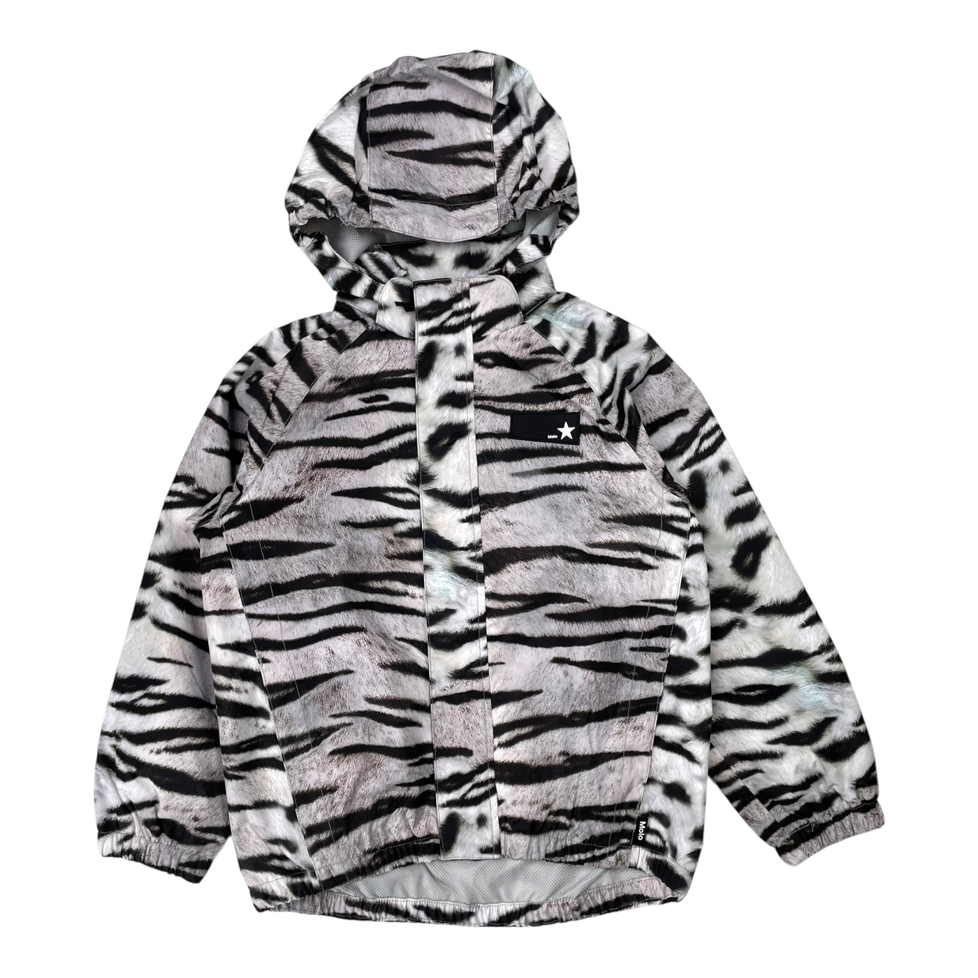 Molo whalley spring jacket, tiger | 122/128cm