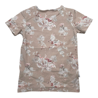 Gugguu t-shirt, flowers | 128cm