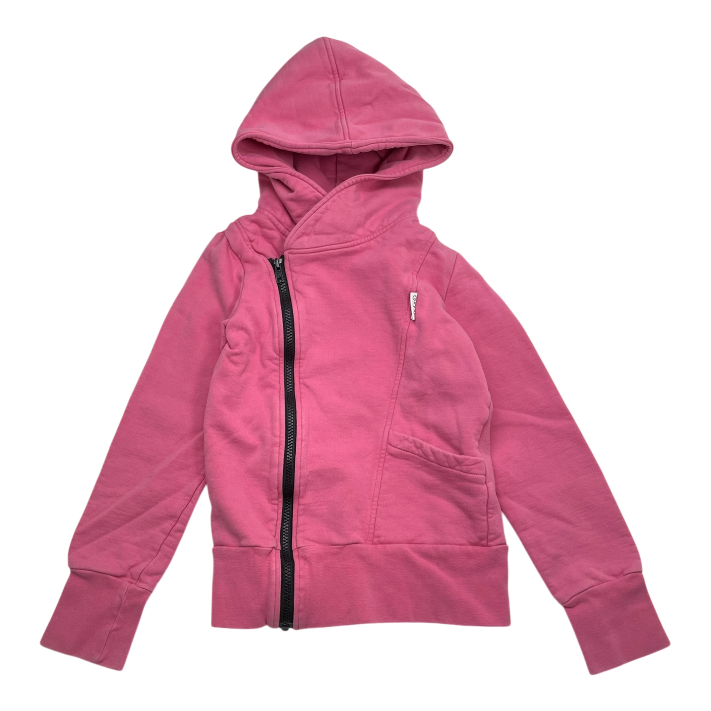 Gugguu zipper hoodie, hot pink | 134cm