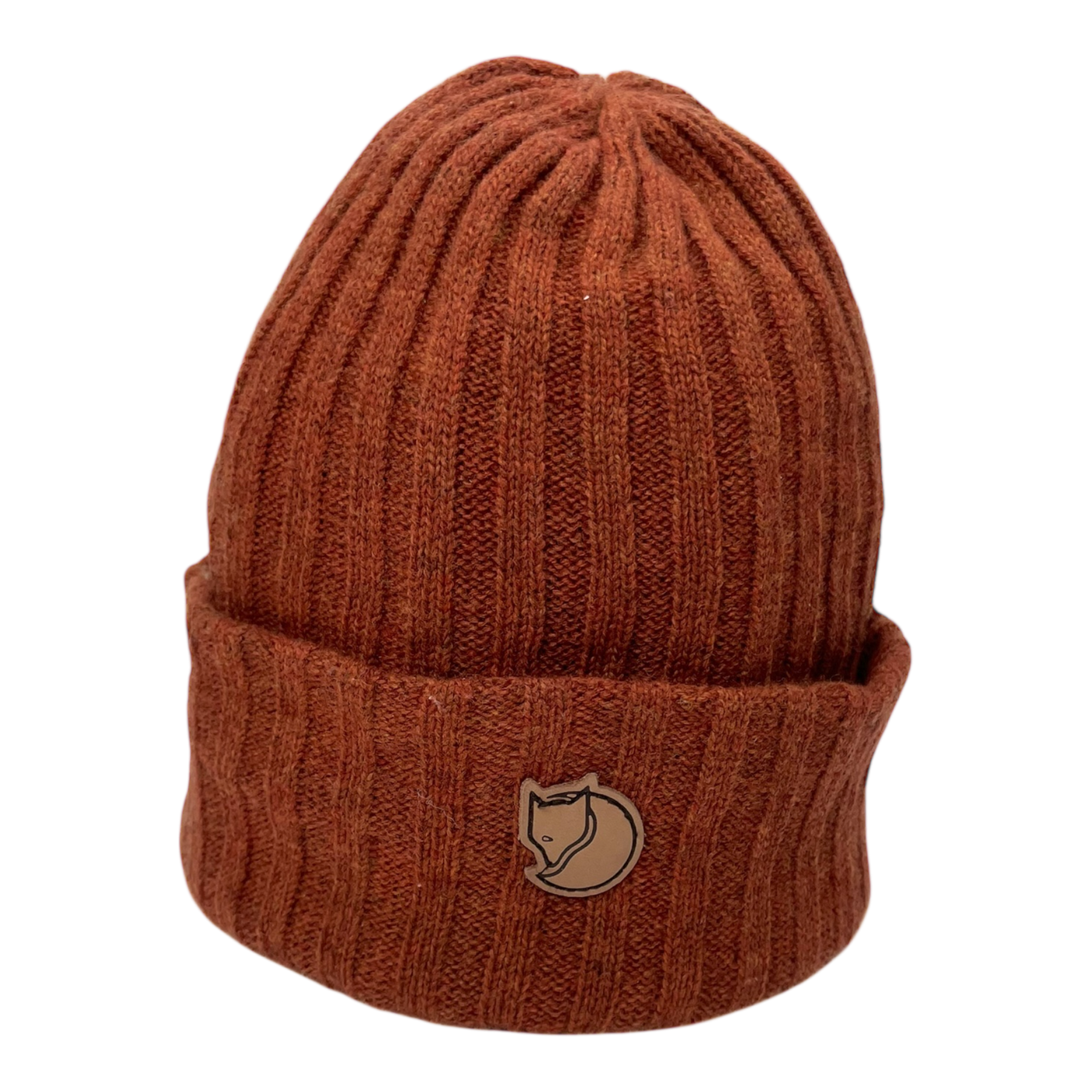 Fjällräven wool beanie, brown
