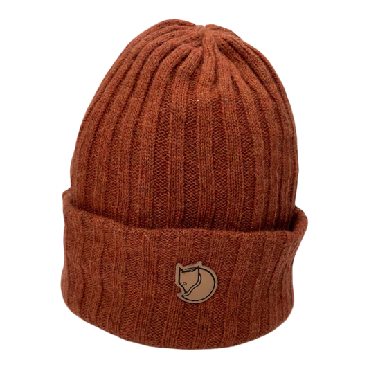 Fjällräven wool beanie, brown