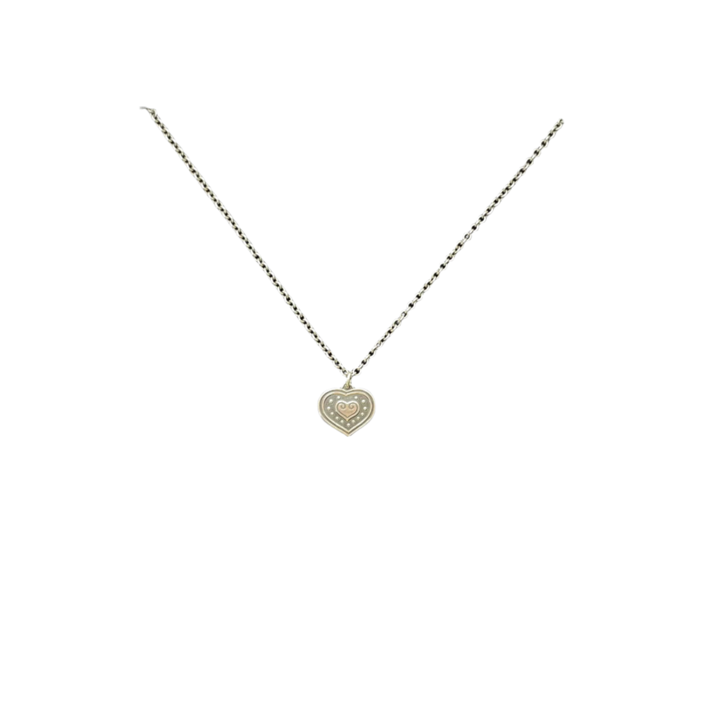 Kalevala Koru euran sydän necklace, silver