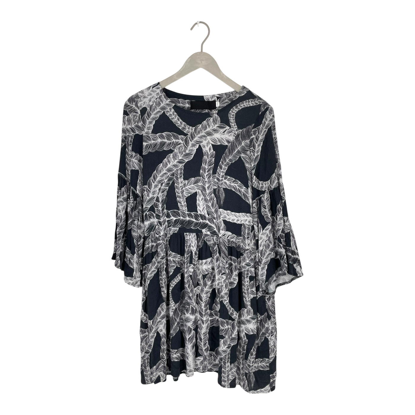 Vimma letti dress, grey / white | woman XS/S