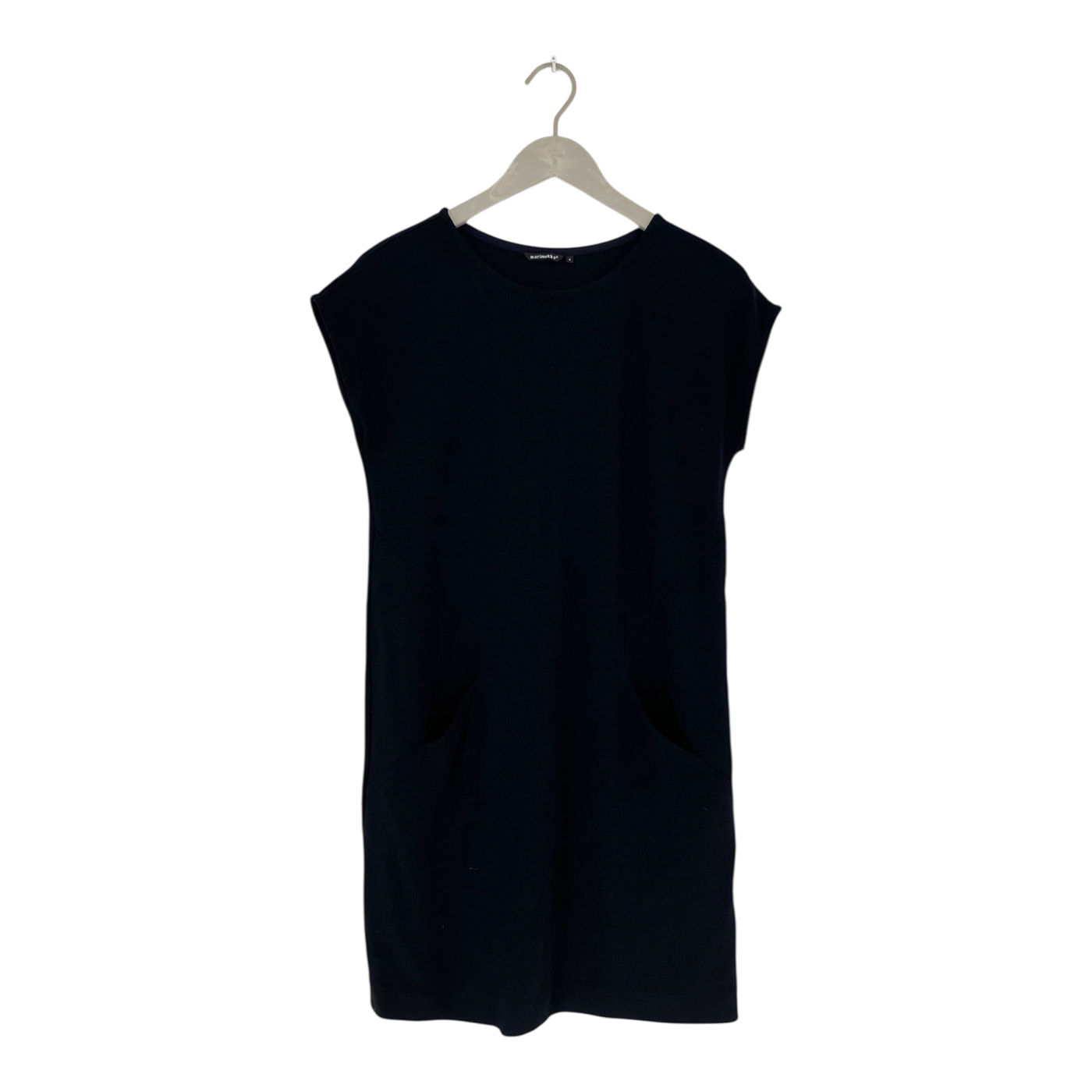 Marimekko lilette wool mix tunic, black | woman S