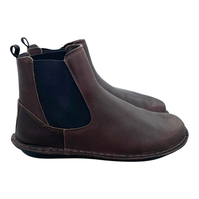 VIBAe Helsinki leather boots, cocoa brown | 40