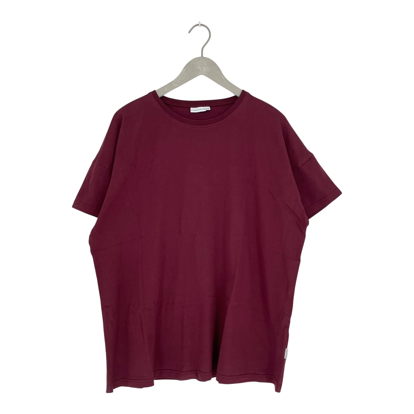 Riva Clothing t-shirt, wine | woman 2XL