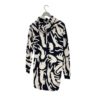 Riva Clothing hoodie tunic, cats | woman XS