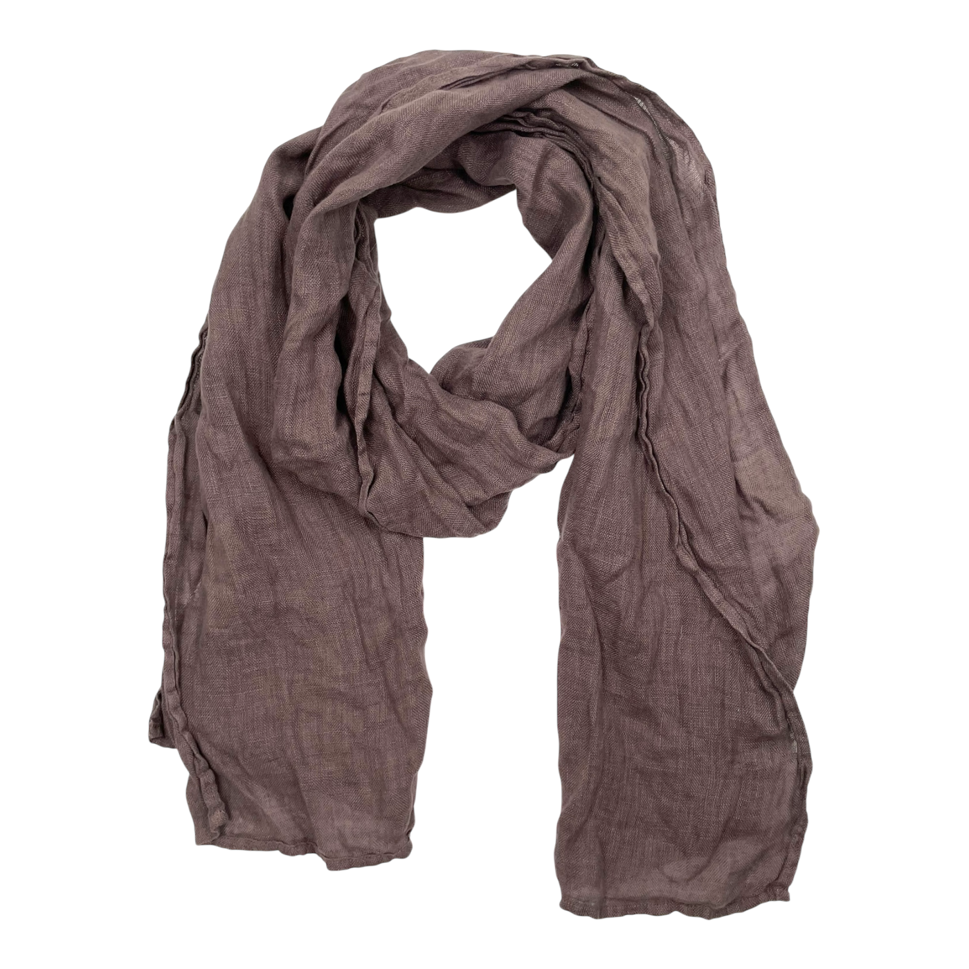 Lapuan Kankurit linen scarf, brown