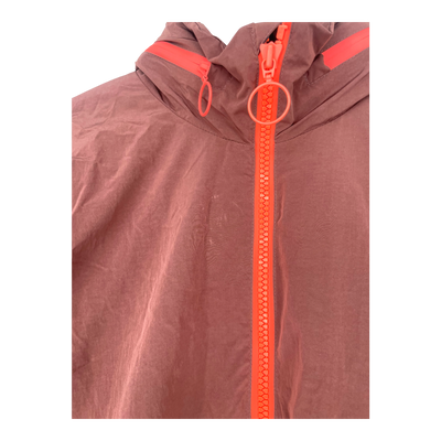 Embassy of Bricks and Logs dhola rain jacket, purple/pink | unisex L