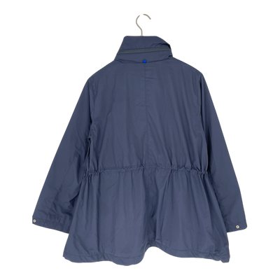 Embassy of Bricks and Logs montreux rain jacket, blue | woman S