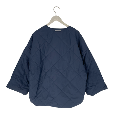Embassy of Bricks and Logs monza puffer jacket, navy blue | woman S