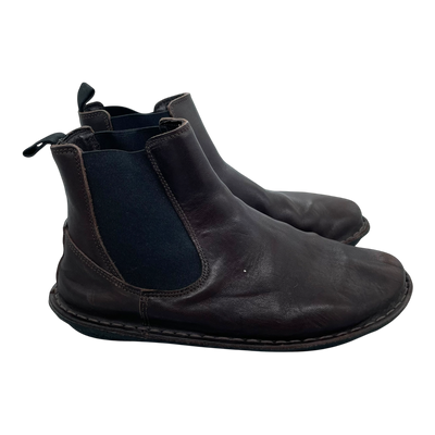VIBAe Helsinki leather boots, cocoa brown | 40