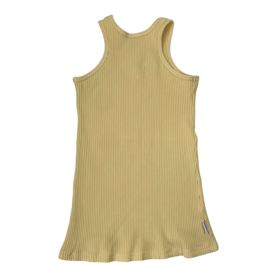 Metsola sleeveless dress, yellow | 122/128cm