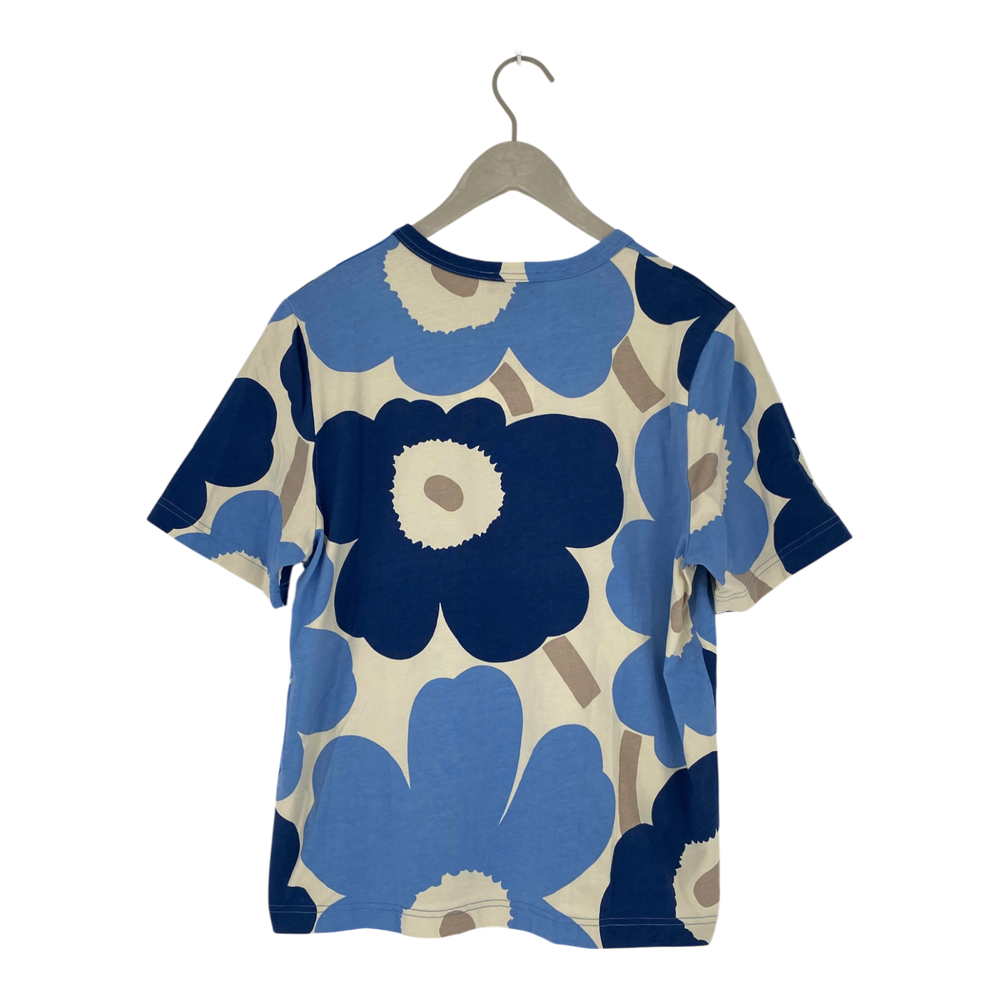 Marimekko Erna entspannte T-Shirt, Unikko | Unisex m