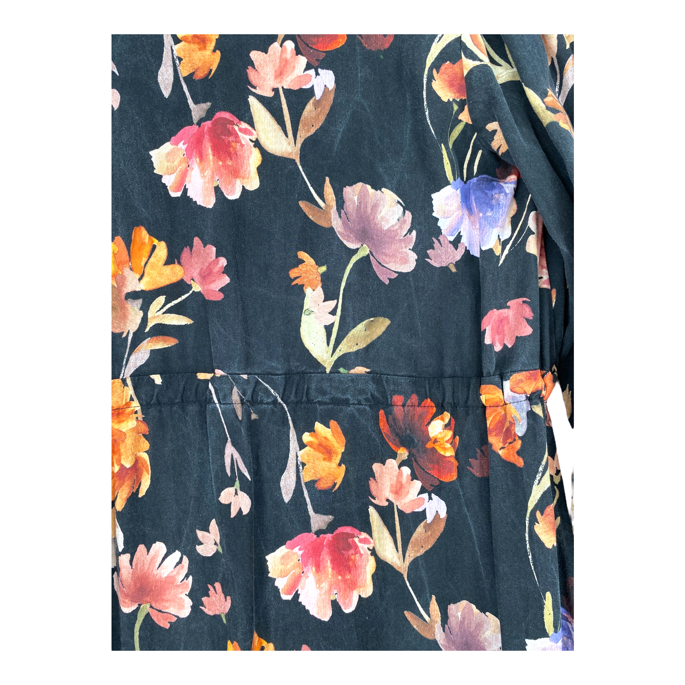 Kaiko flowy dress, night bloom | woman XS