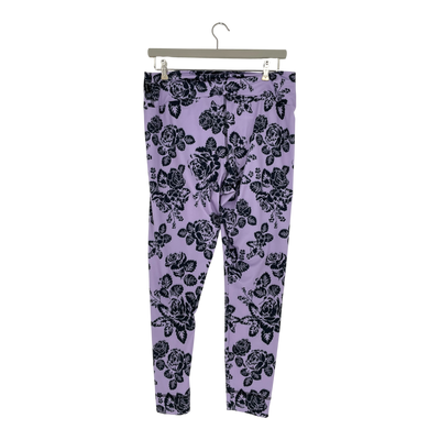 Ommellinen sport leggings, flowers | woman 2XL