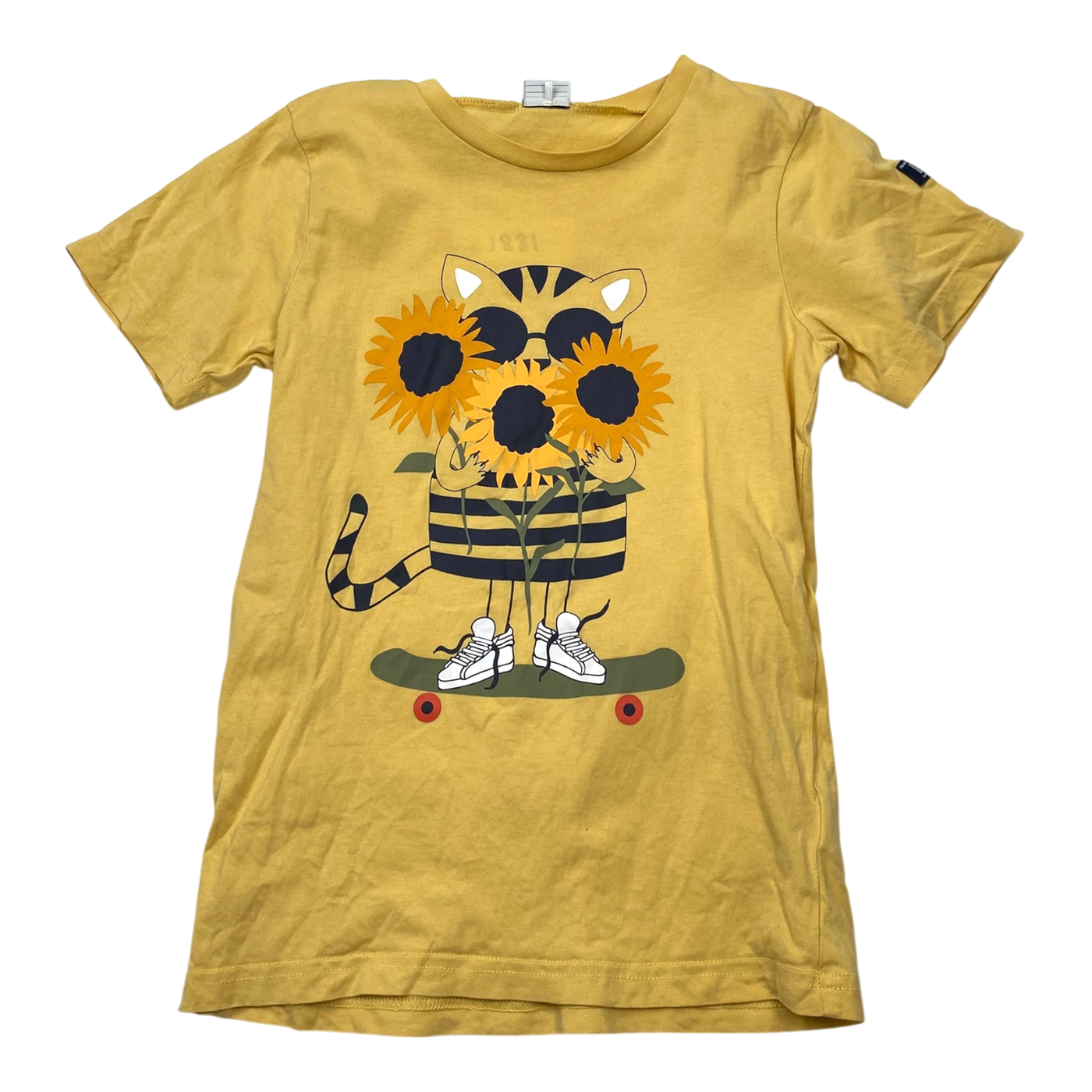 Polarn O. Pyret t-shirt, yellow | 134cm